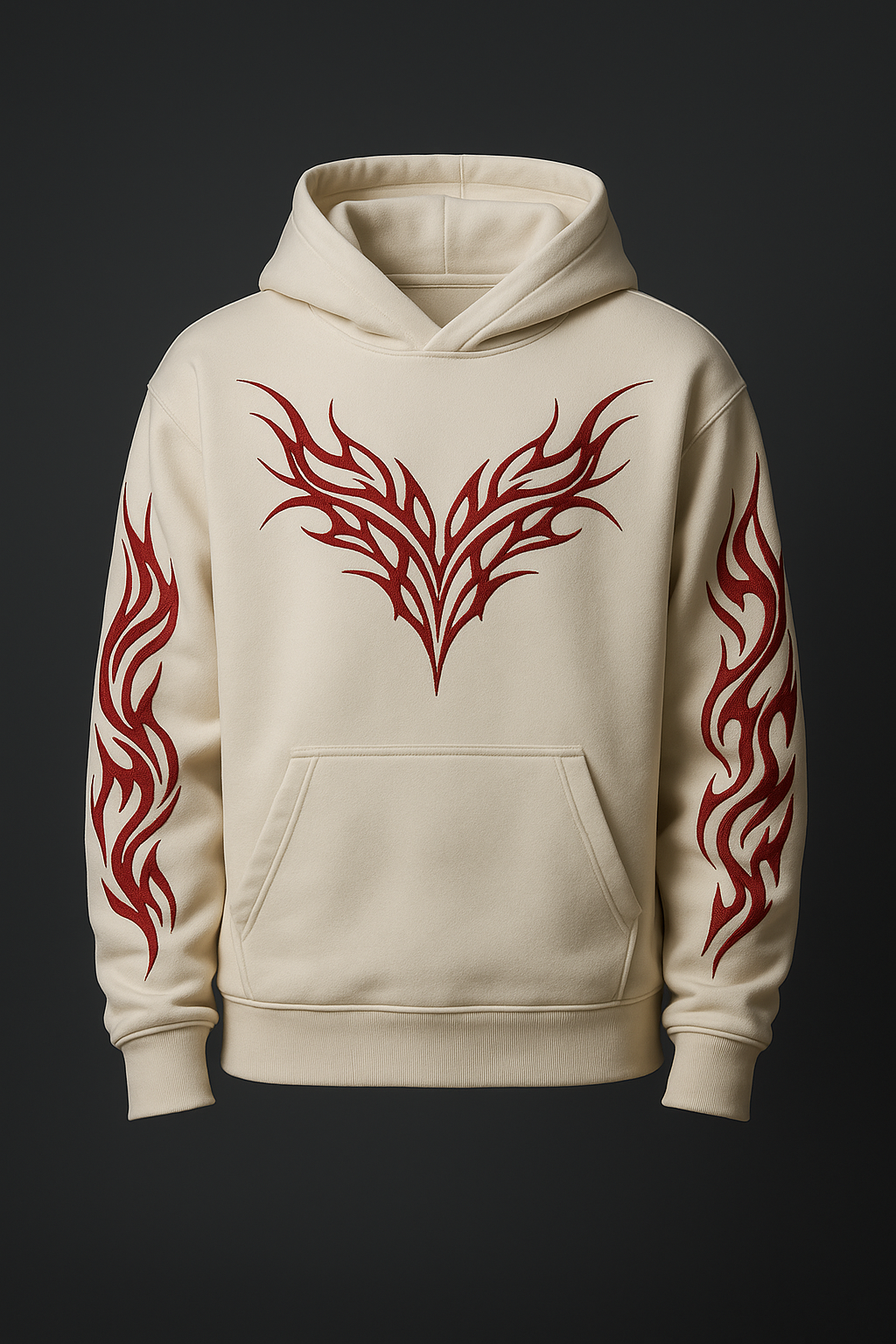 Gen V Inferno Hoodie – Ivory Heat Edition